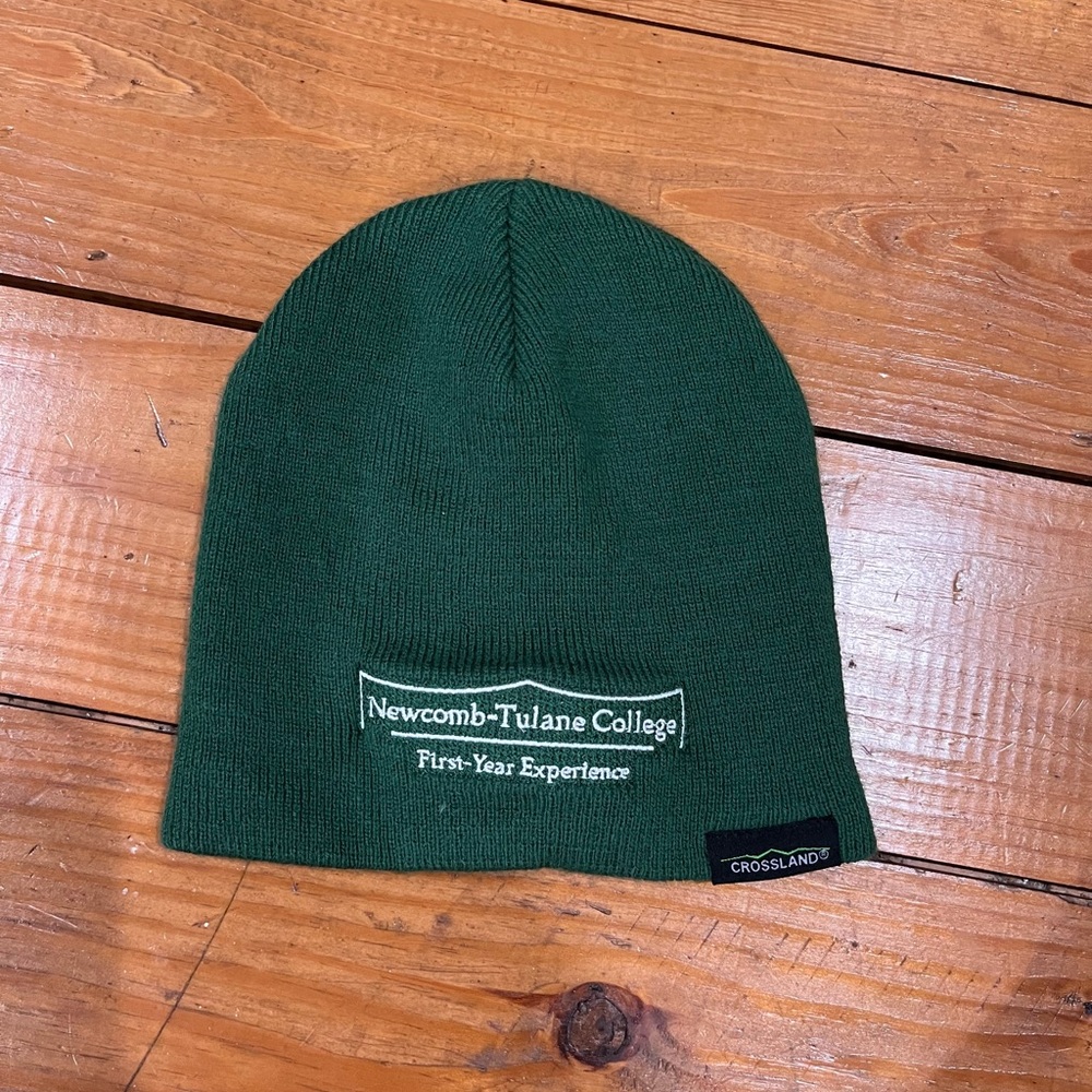 (163) GREEN BEENIE